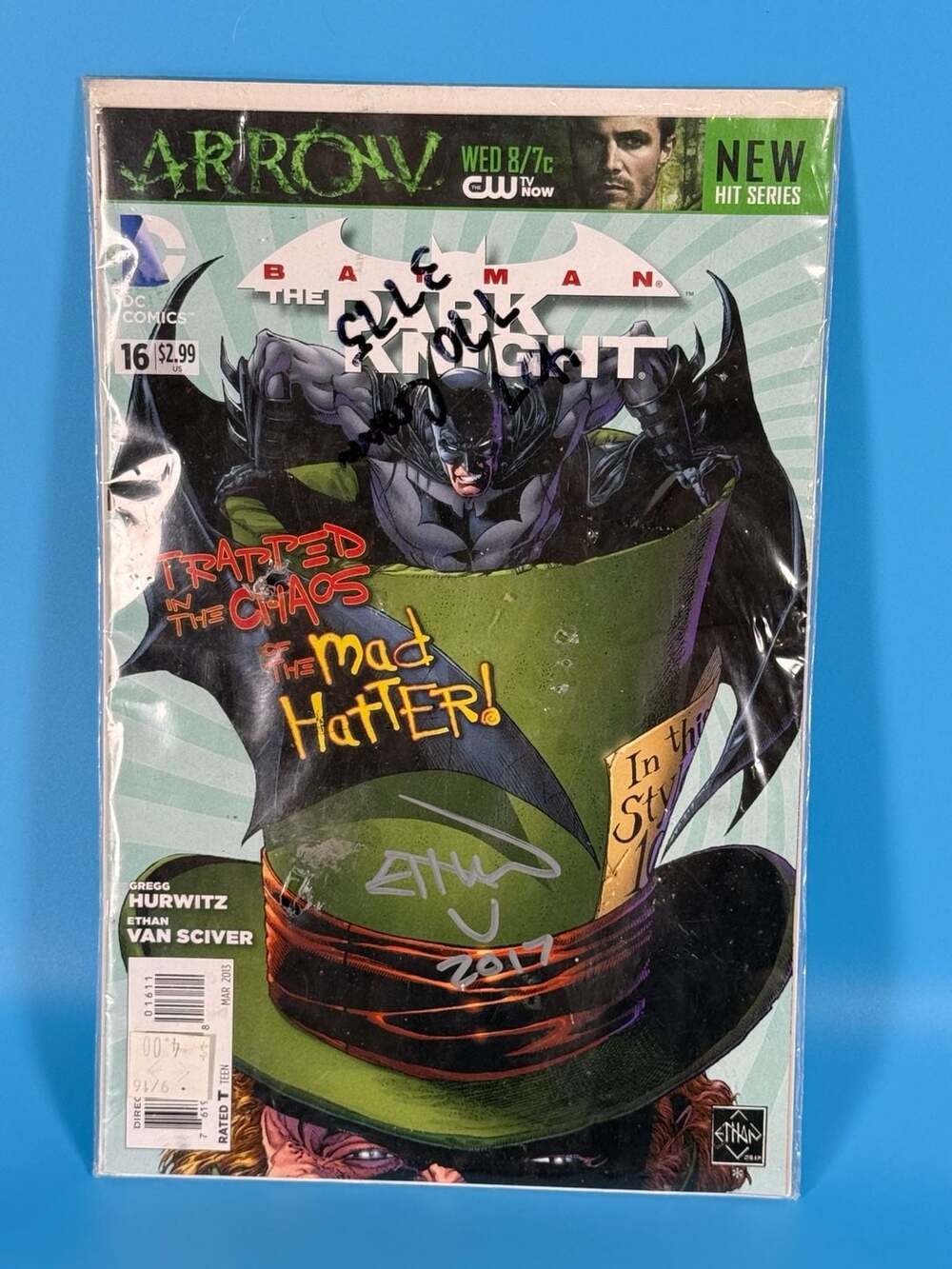 Batman: The Dark Knight #16 DC Comics (Signed by Ethan Van Sciver)
